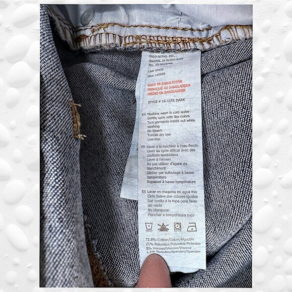 Refuge Blue Flare Jeans with High Waist NWOT Size 11 - Picture 7 of 7